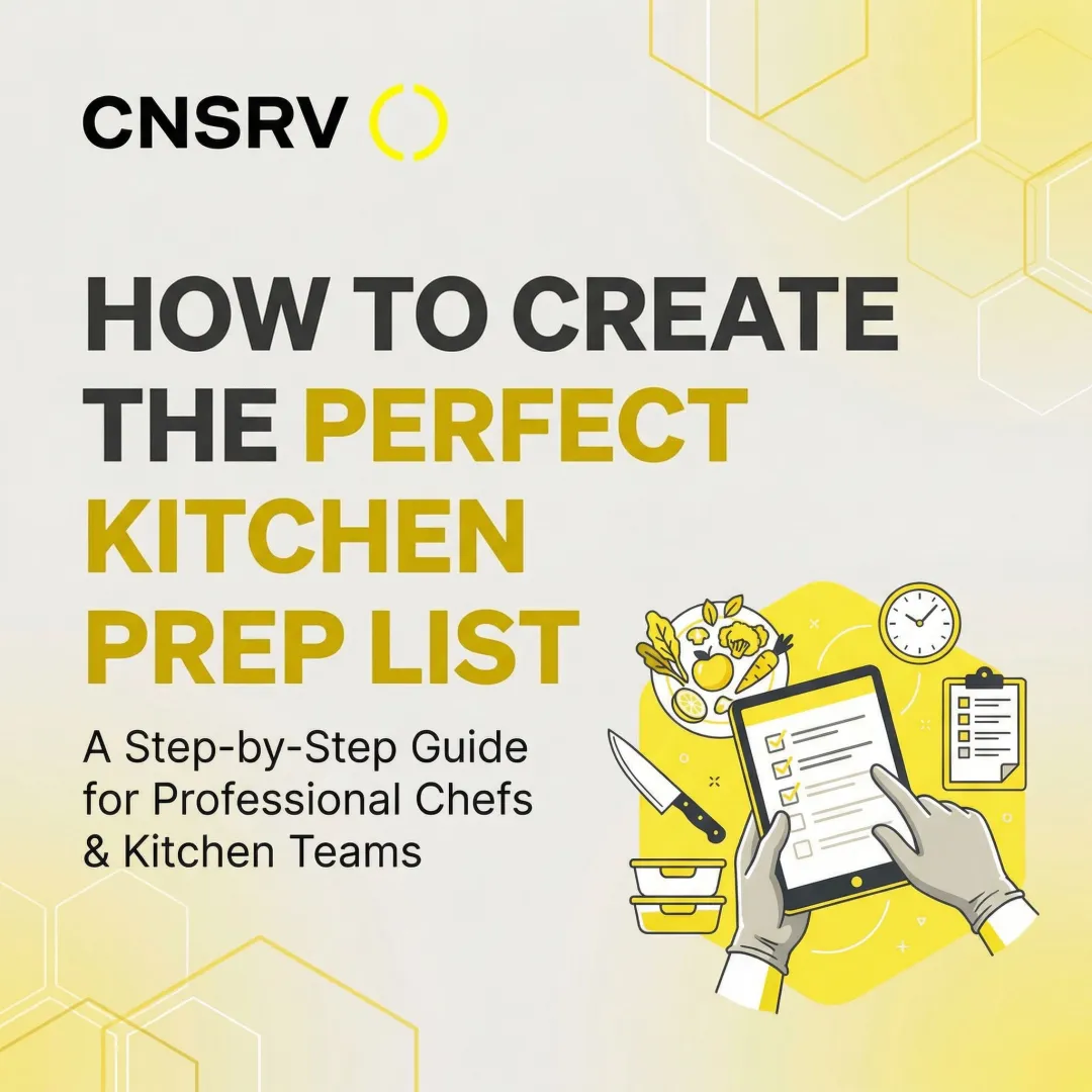 How to Create the Perfect Kitchen Prep List