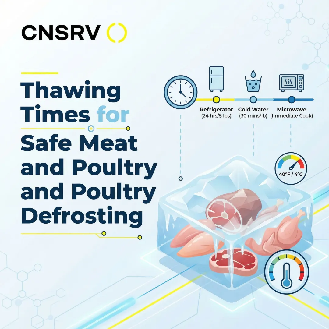 Thawing Times for Safe Meat and Poultry Defrosting