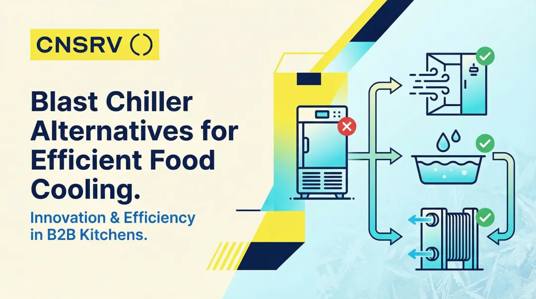 Blast Chiller Alternatives for Efficient Food Cooling