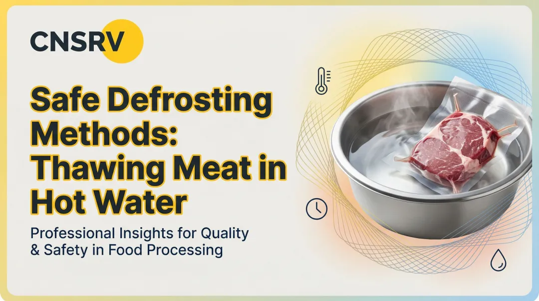 Cover image for Safe Defrosting Methods: Thawing Meat in Hot Water