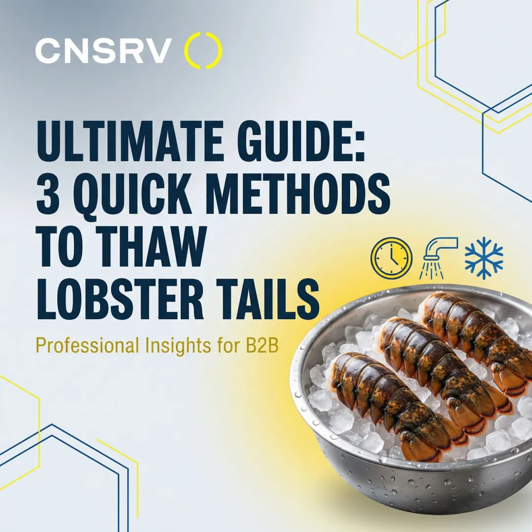 Ultimate Guide: 3 Quick Methods to Thaw Lobster Tails