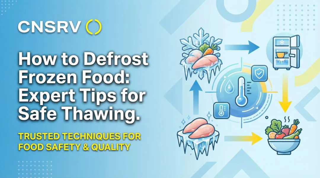 Cover image for How to Defrost Frozen Food: Expert Tips for Safe Thawing
