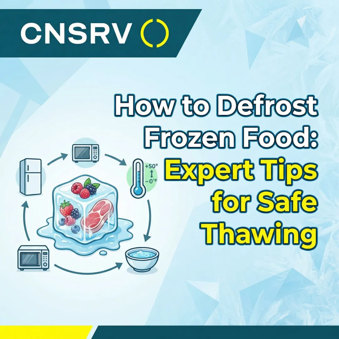 How to Defrost Frozen Food: Expert Tips for Safe Thawing