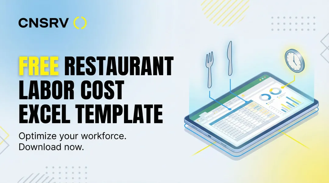 Cover image for Free Restaurant Labor Cost Excel Template