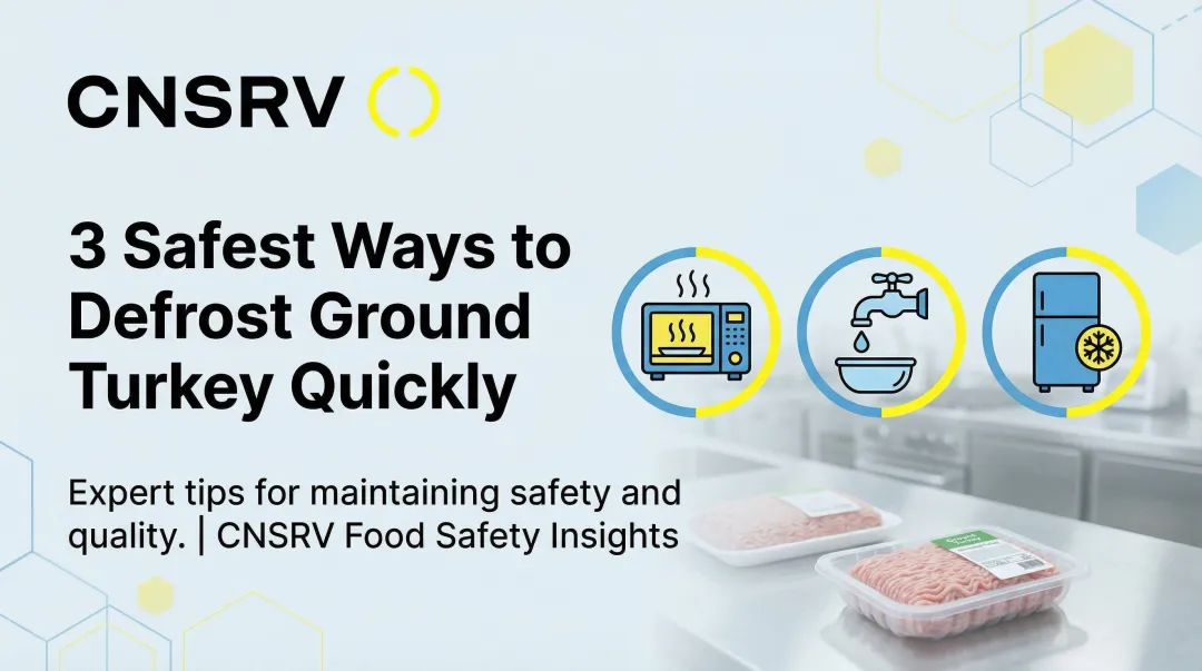 Cover image for 3 Safest Ways to Defrost Ground Turkey Quickly