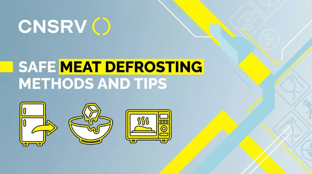 Cover image for Safe Meat Defrosting Methods and Tips