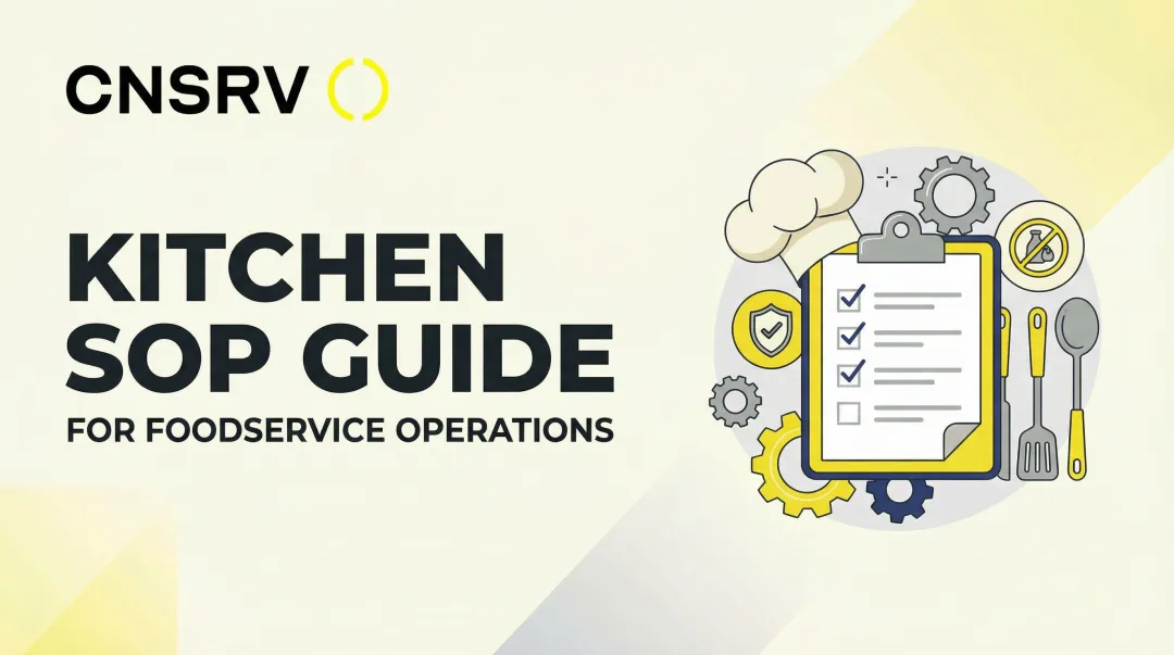 Cover image for Kitchen SOP Guide for Foodservice Operations