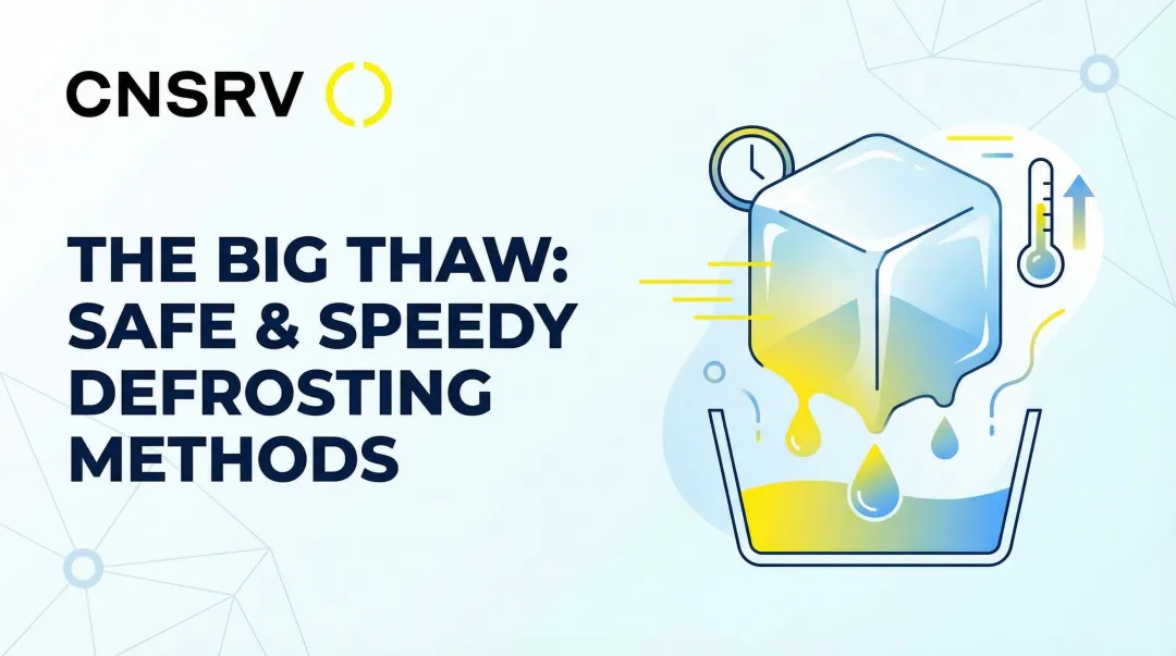 Cover image for The Big Thaw: Safe & Speedy Defrosting Methods