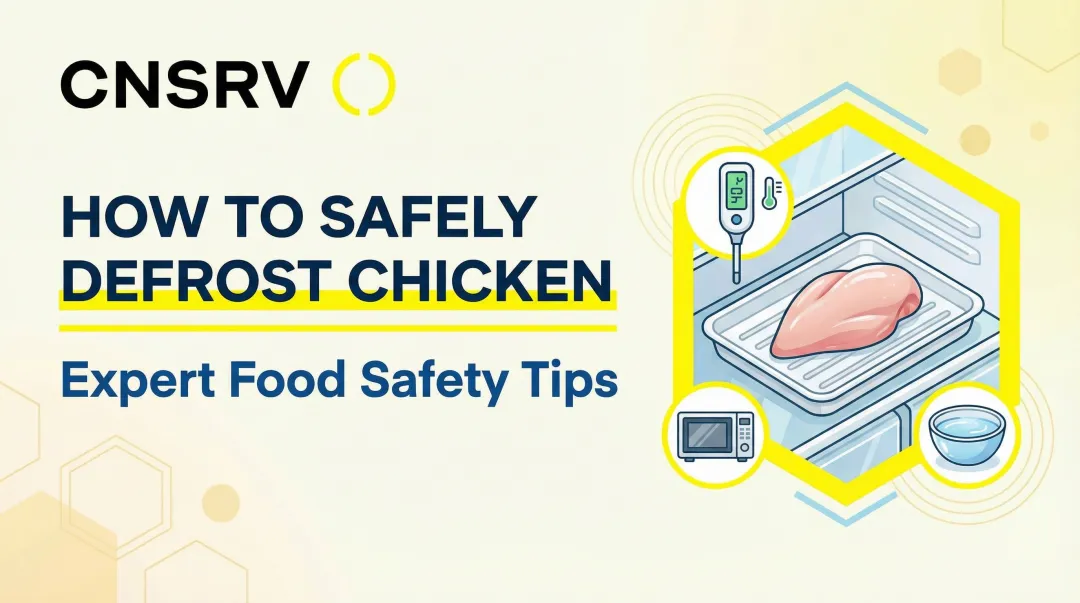 Cover image for How to Safely Defrost Chicken: Expert Food Safety Tips