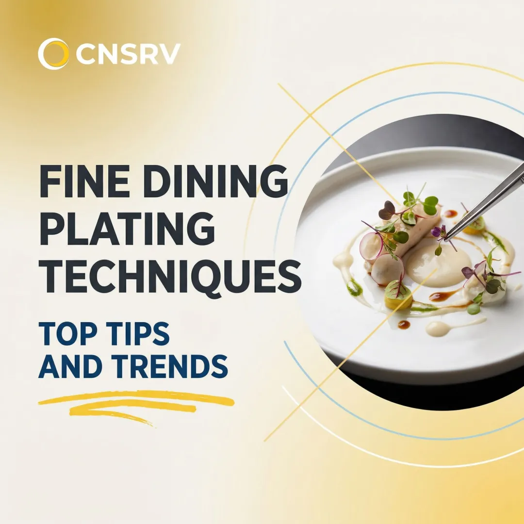 Fine Dining Plating Techniques: Top Tips and Trends