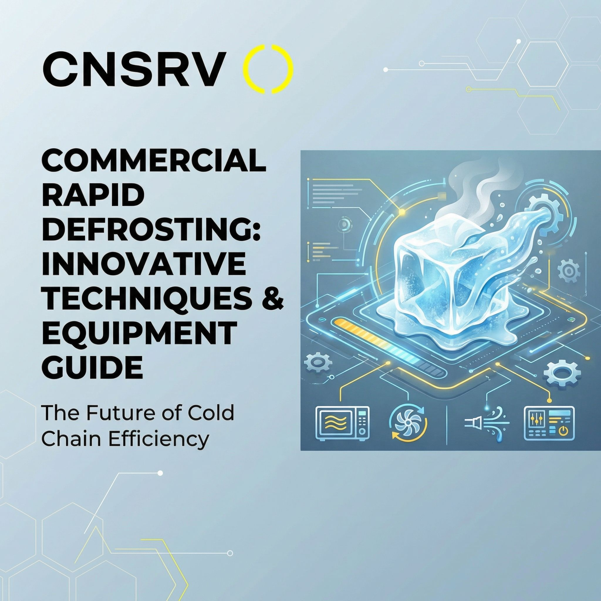 Commercial Rapid Defrosting: Innovative Techniques & Equipment Guide