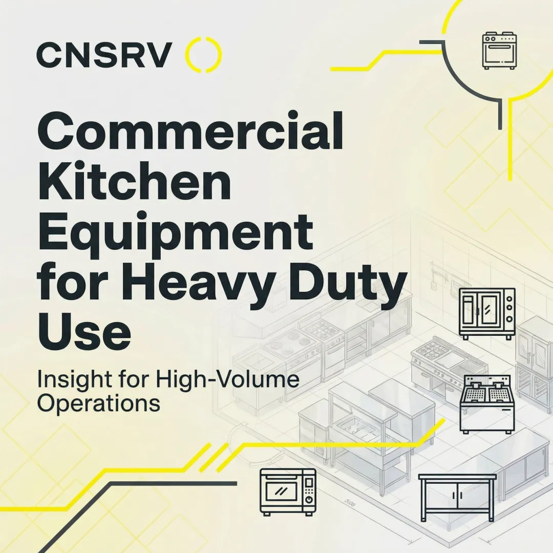 Commercial Kitchen Equipment for Heavy Duty Use