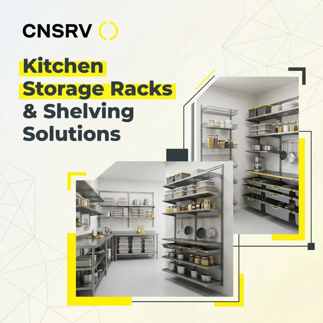 Kitchen Storage Racks & Shelving Solutions