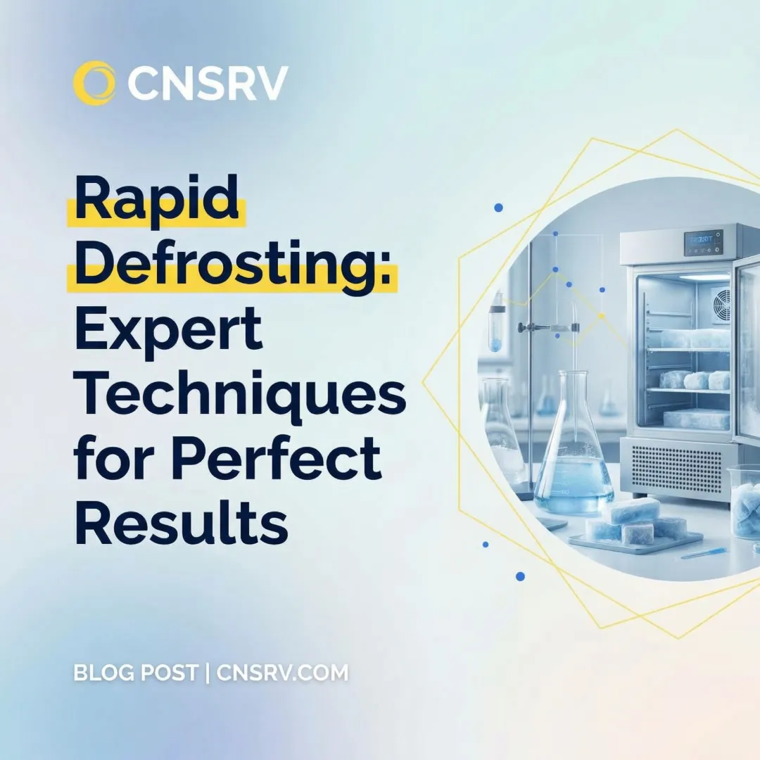 Rapid Defrosting: Expert Techniques for Perfect Results