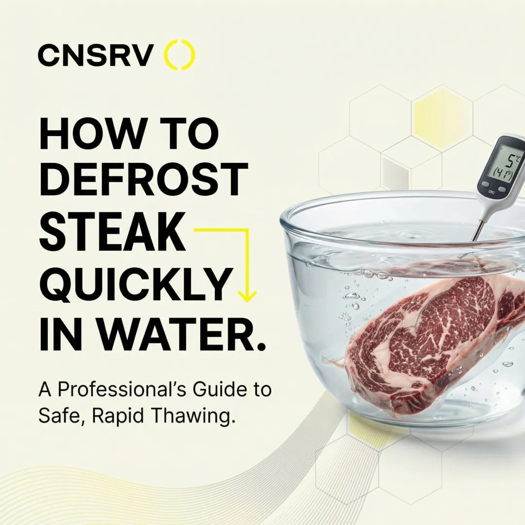 How to Defrost Steak Quickly in Water