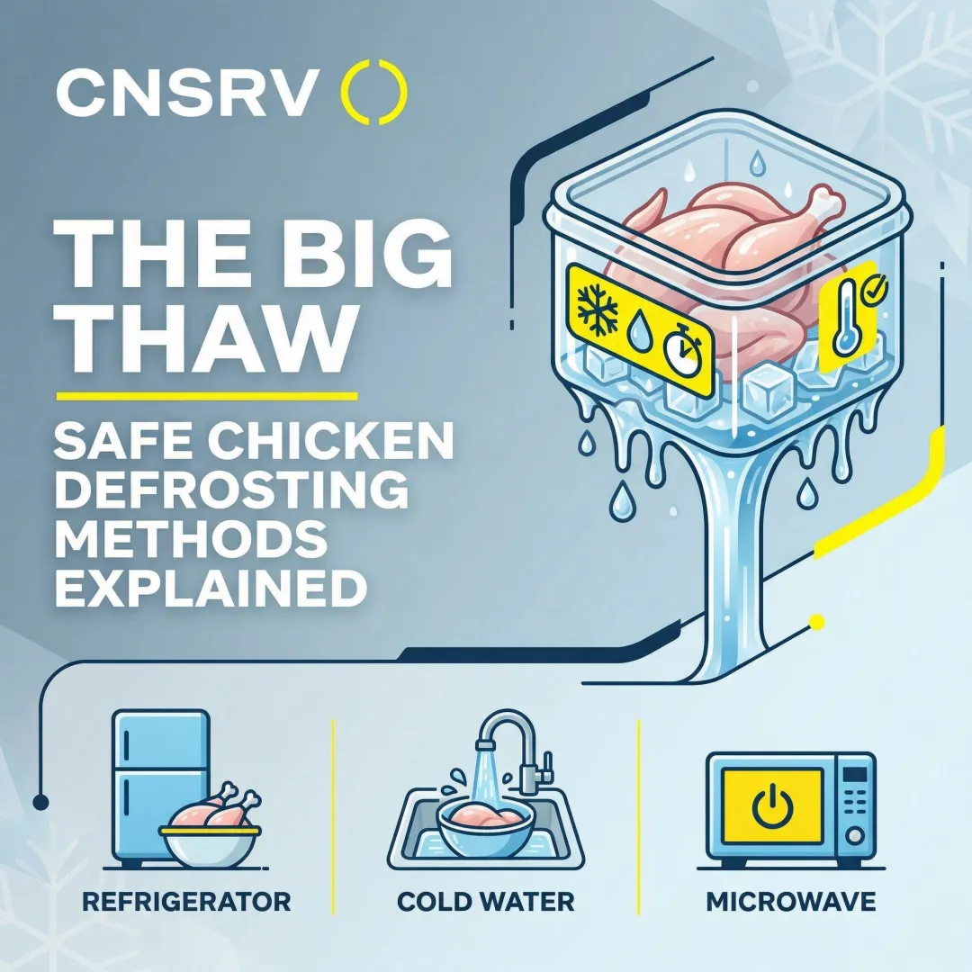 The Big Thaw: Safe Chicken Defrosting Methods Explained