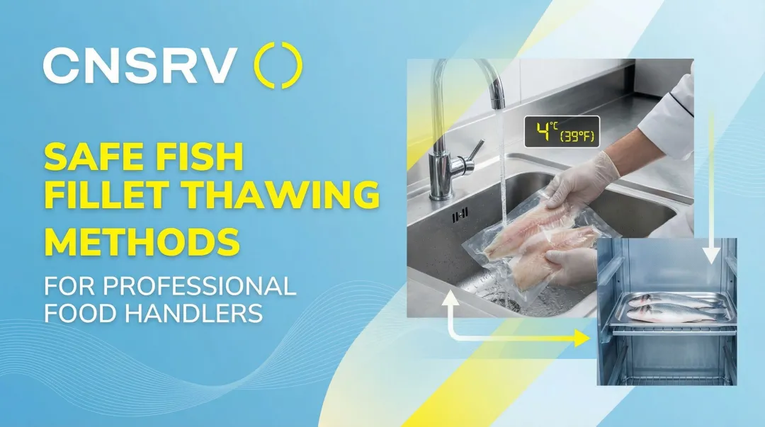 Cover image for Safe Fish Fillet Thawing Methods for Professional Food Handlers
