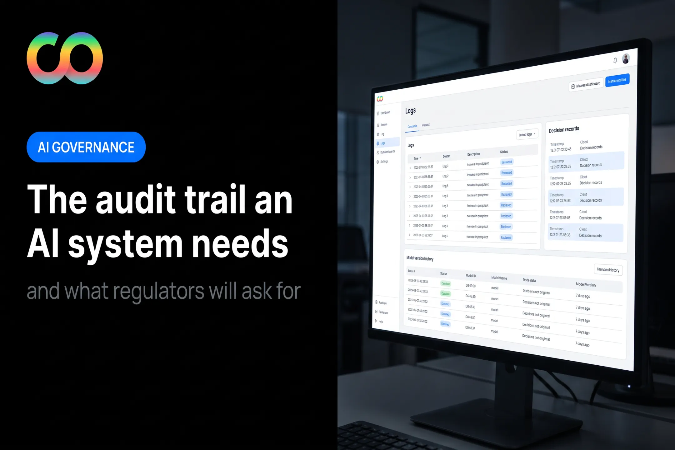 The audit trail an AI system needs, and what regulators will ask for