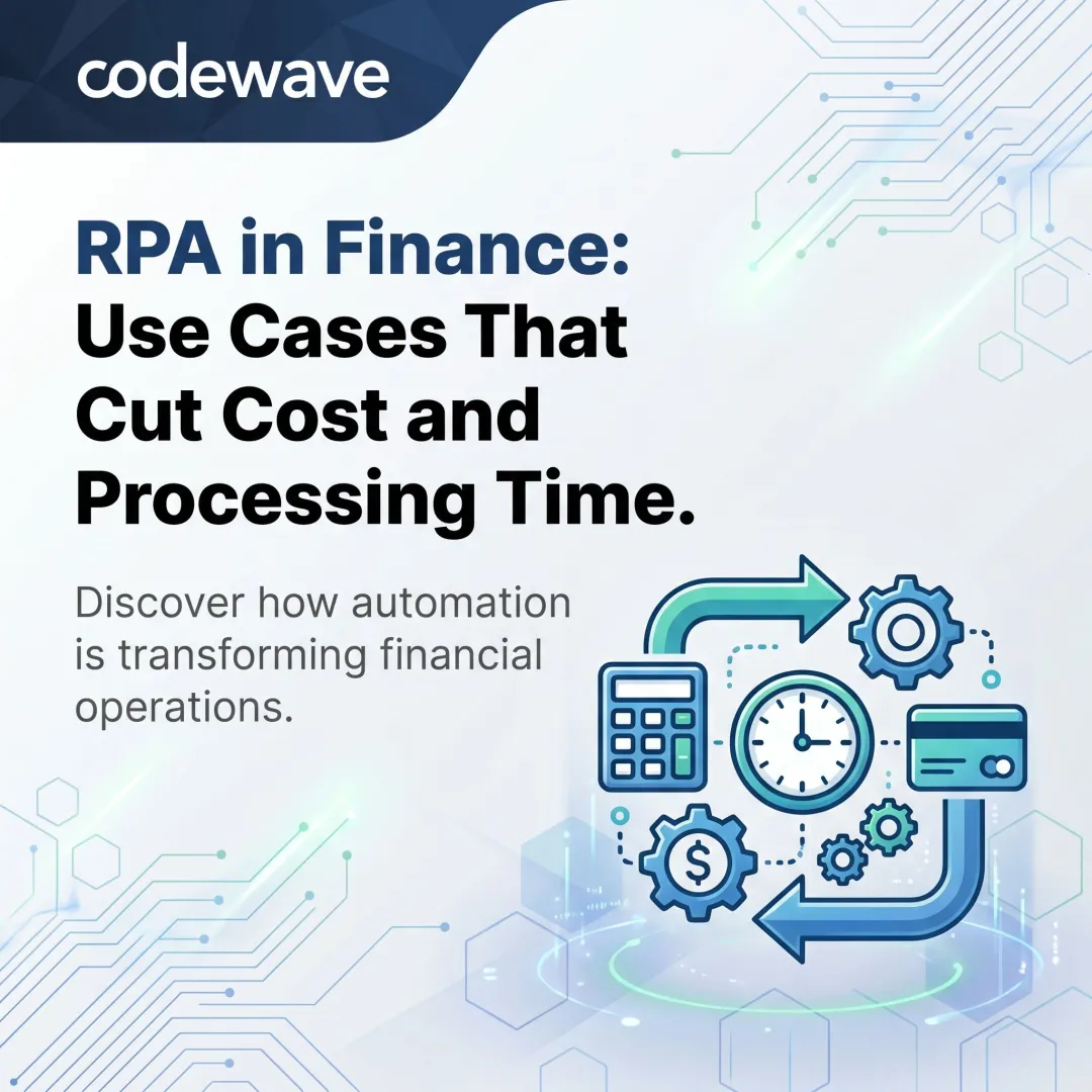 RPA in Finance: Use Cases That Cut Cost and Processing Time