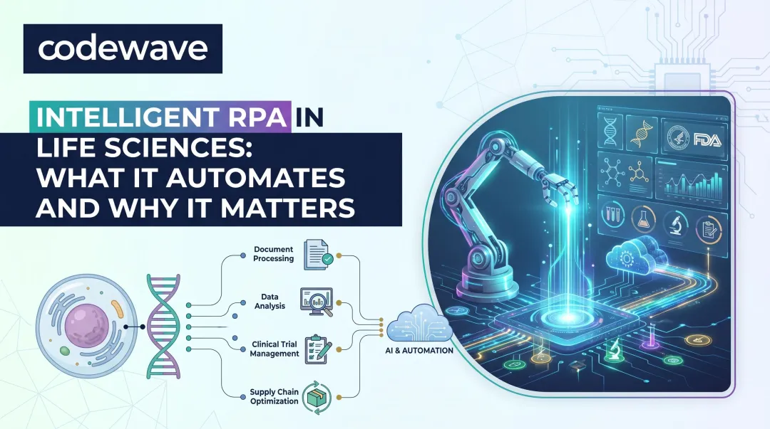 Intelligent RPA in Life Sciences: What It Automates and Why It Matters