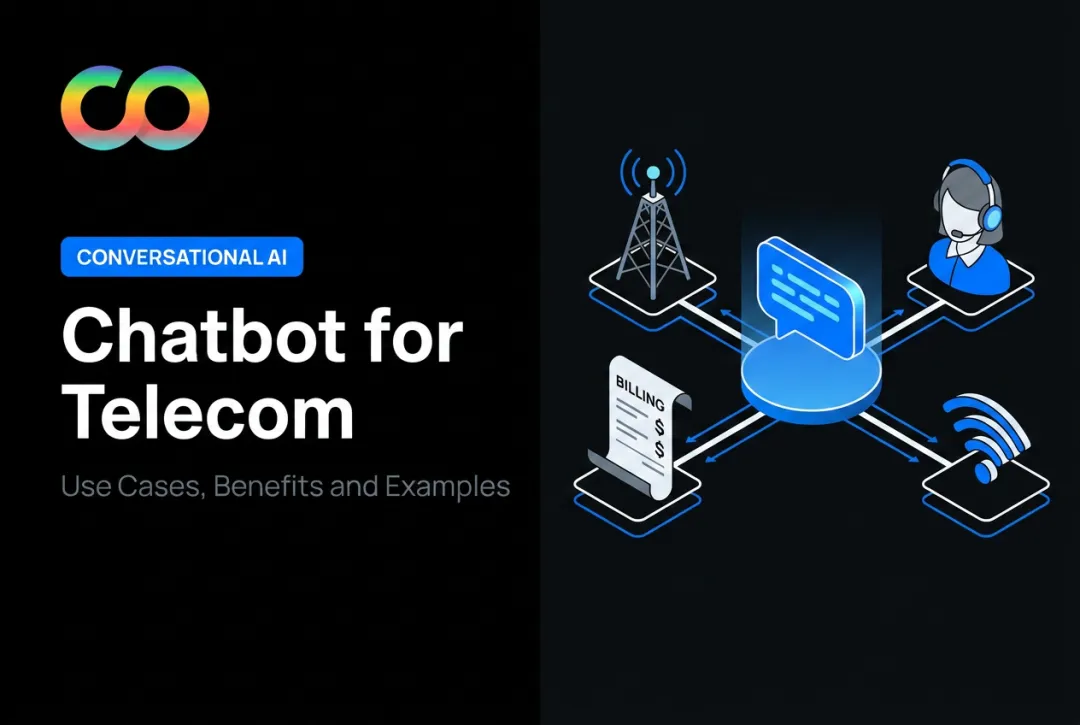 Chatbot for Telecom: Use Cases, Benefits and Examples