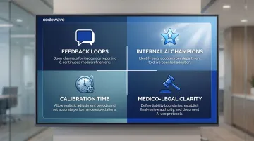 Four AI documentation change management strategies for successful clinical team adoption