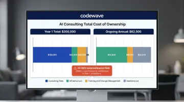 AI consulting total cost of ownership breakdown year one versus ongoing annual costs