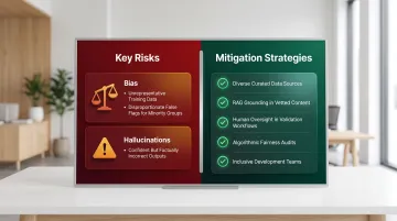 AI bias and hallucination risks in education with mitigation strategies
