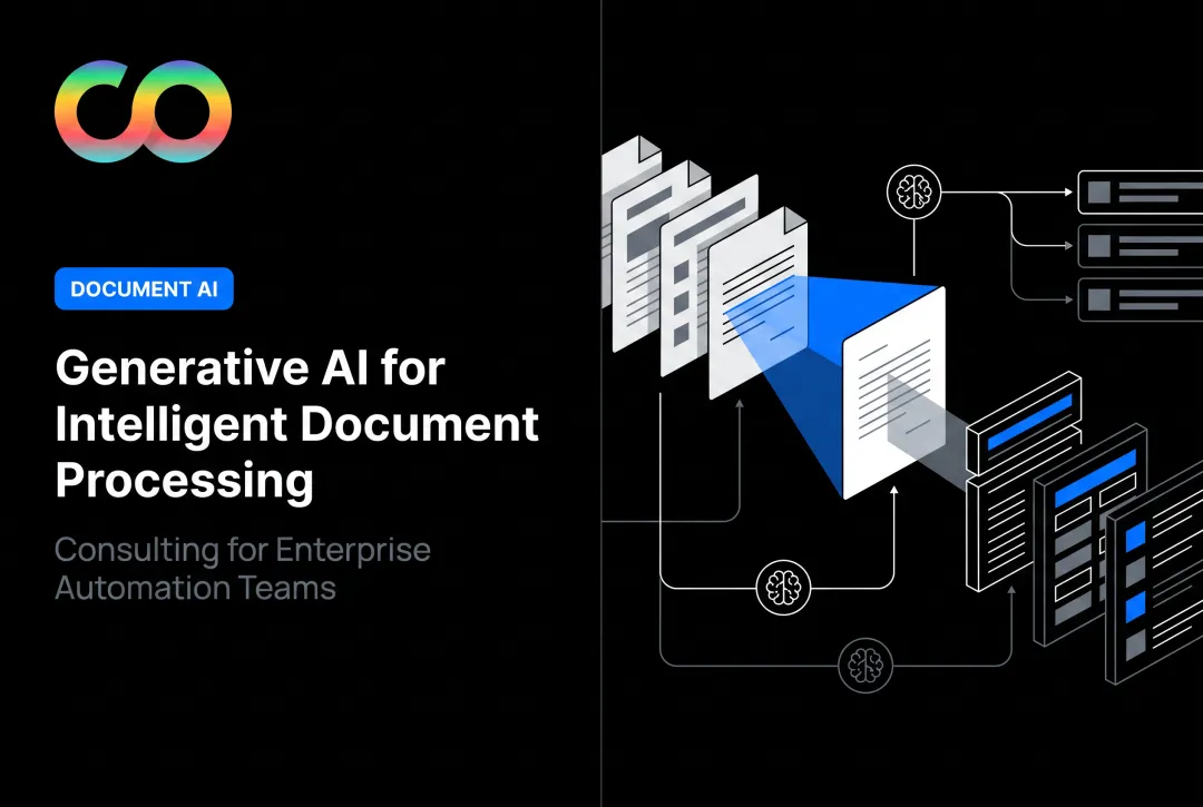 Generative AI for Intelligent Document Processing