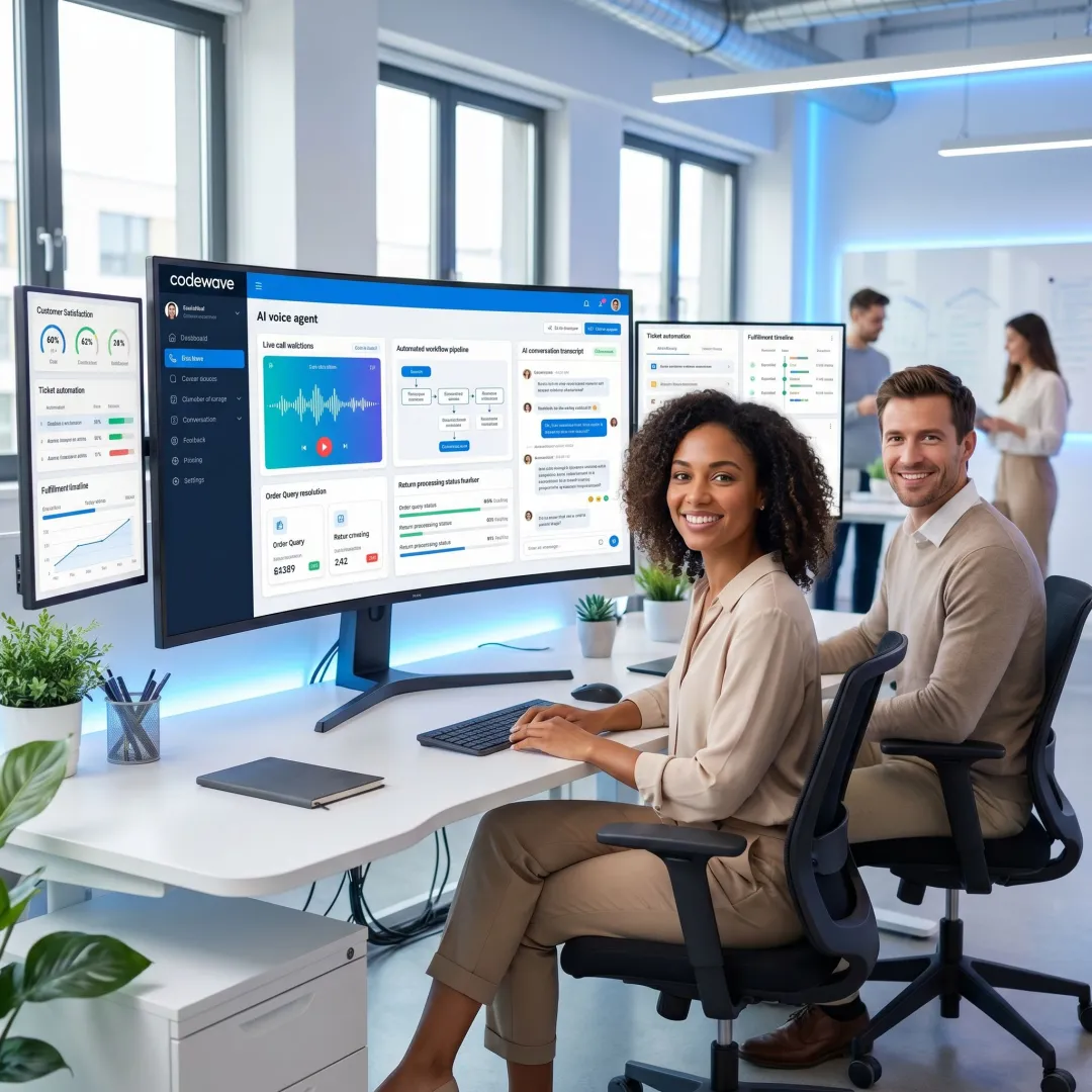 AI Voice Agent Solutions for E-Commerce Support