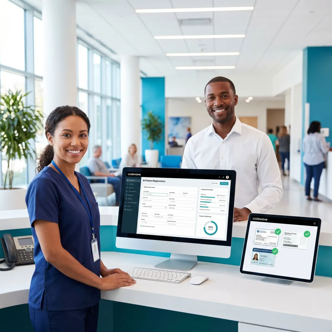AI Agents for Hospital Patient Registration: Accurate, Fast, Fully Automated