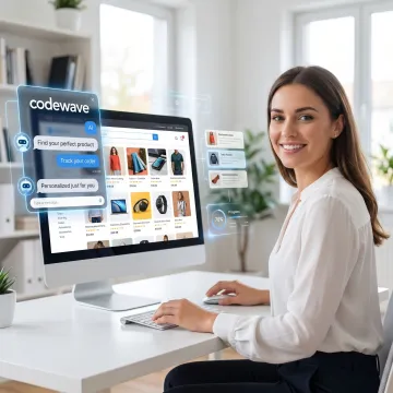 AI chatbot supporting online shoppers
