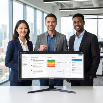 AI voice automation dashboard for lead qualification