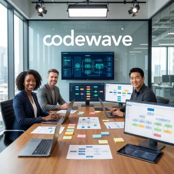 Custom AI agent workflow design session