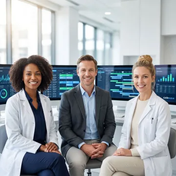 Healthcare operations team using AI scheduling tools