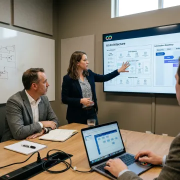 AI development team mapping workflow automation