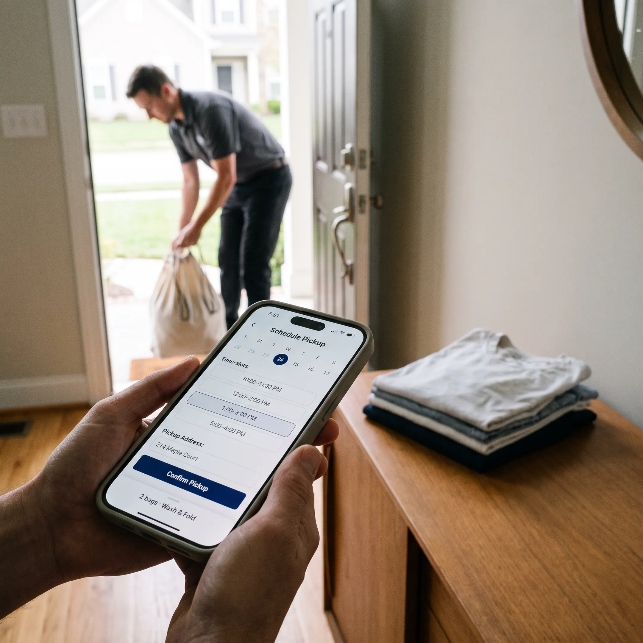 On-Demand Laundry App Development Services