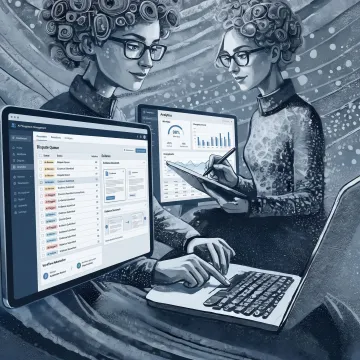 AI chargeback dispute management dashboard