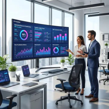 AI-powered document review dashboard and analyst