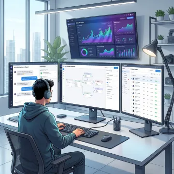AI dashboard for dropshipping operations
