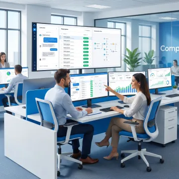 AI agents supporting a SaaS customer service team