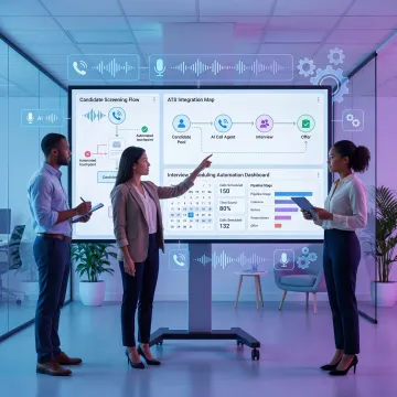 AI staffing workflow implementation process