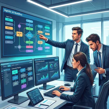 AI workflow automation implementation process