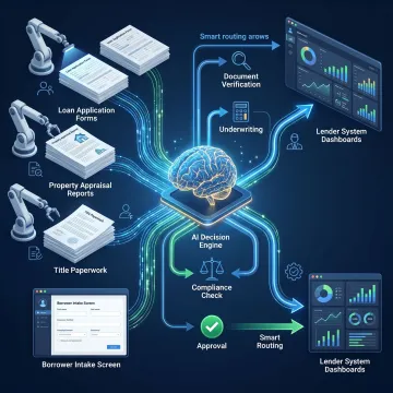 AI-powered mortgage workflow automation