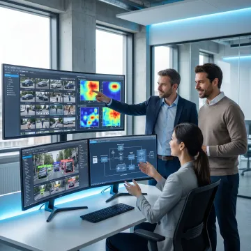 Team developing and testing computer vision models