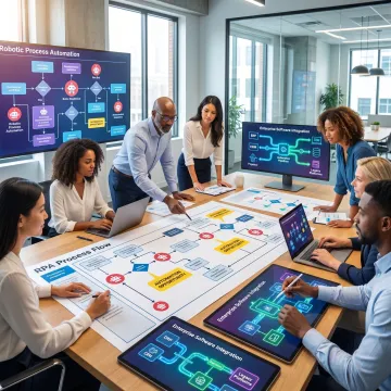 Team planning enterprise RPA implementation