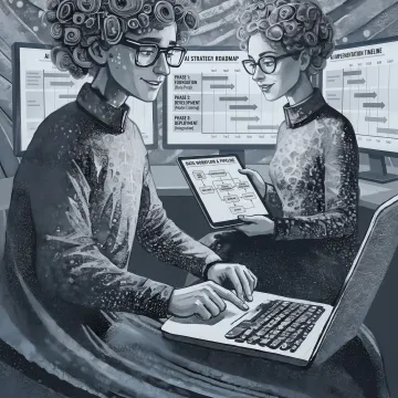 AI advisory team planning implementation strategy