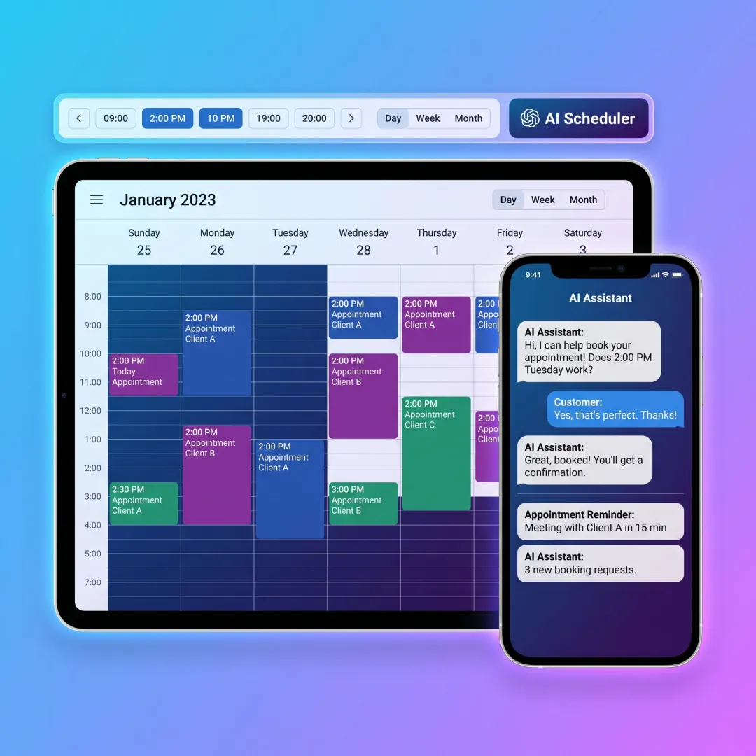AI Appointment Scheduling Agents for Hassle-Free Bookings