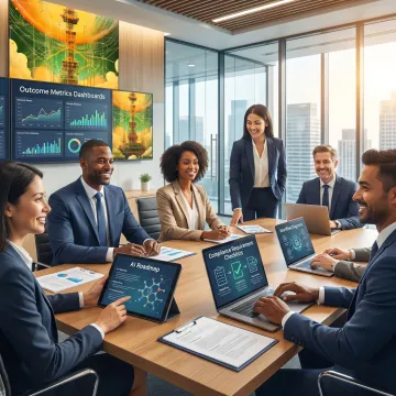 Life sciences AI strategy workshop