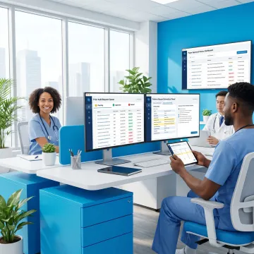 Medical team using AI for prior authorization
